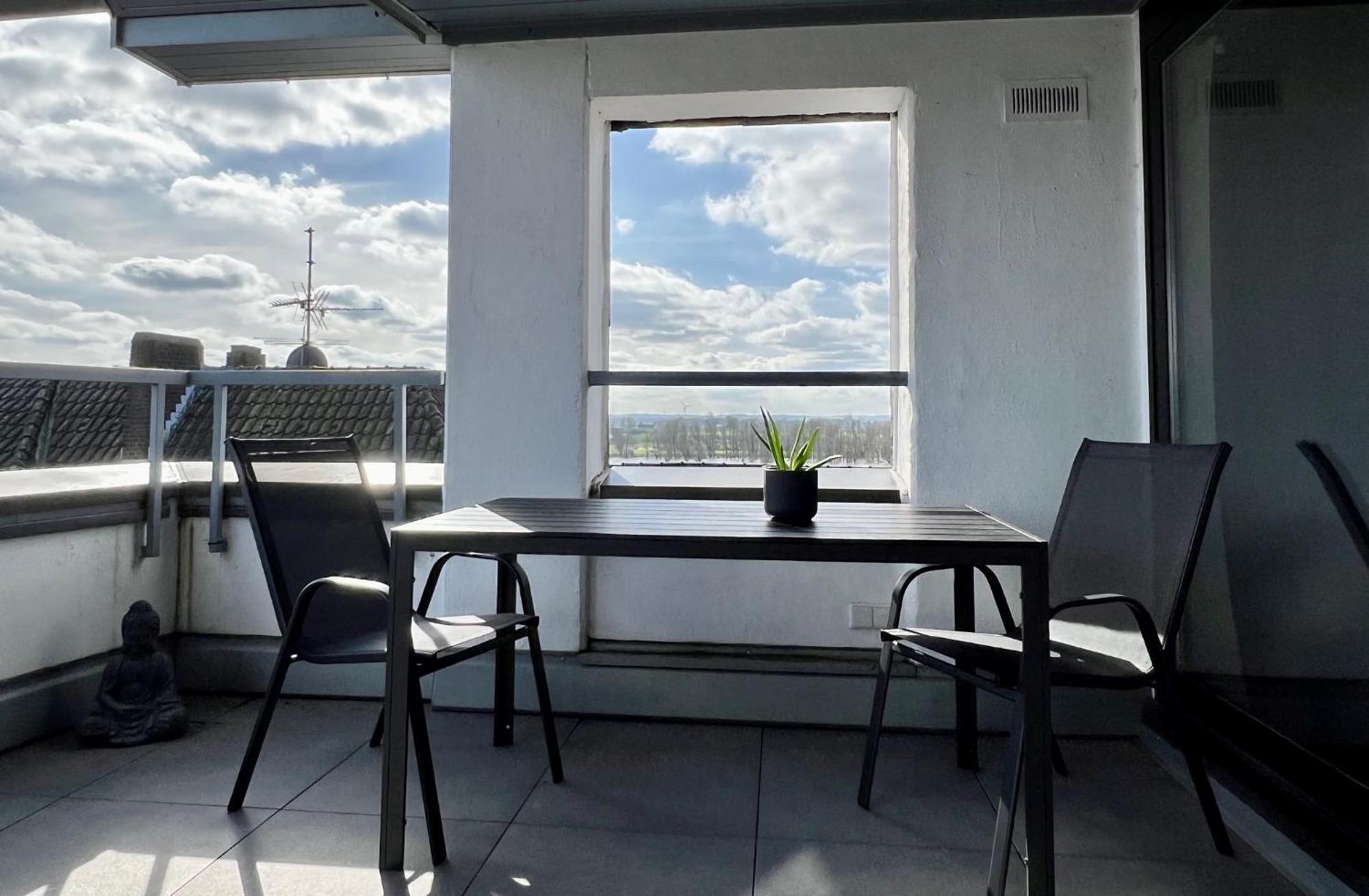 Piso Superior - Exklusives Apartment An Der Promenade Mit Rheinsicht & Loggia Emmerich Ngoại thất bức ảnh